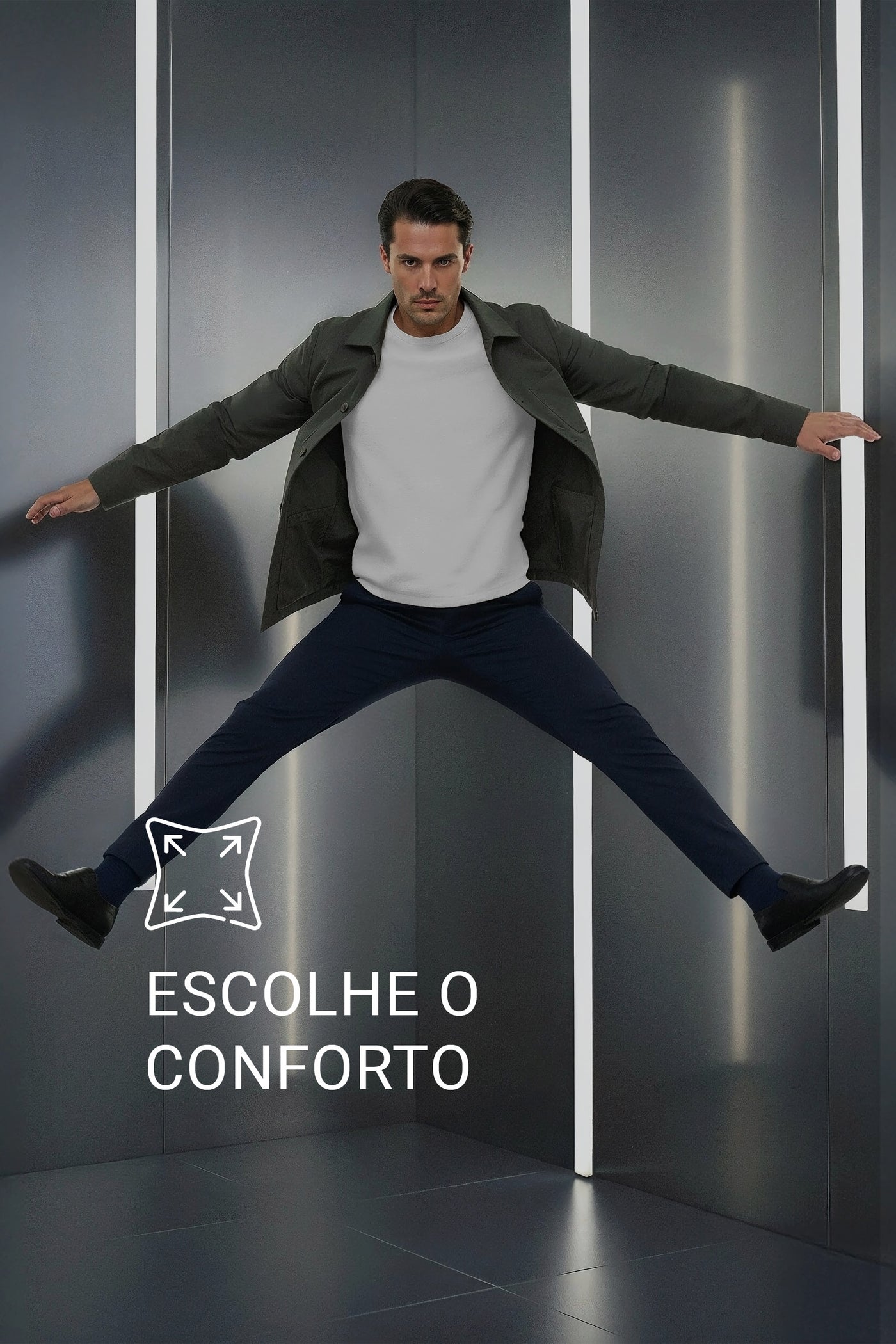 Calção Masculino Azul Marinho Ice