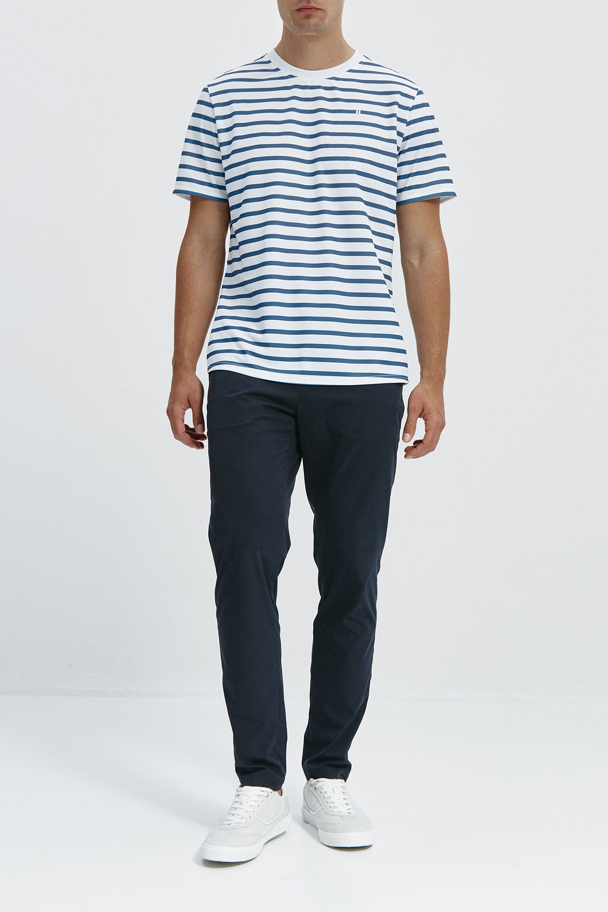 Camiseta rayas marino de hombre
