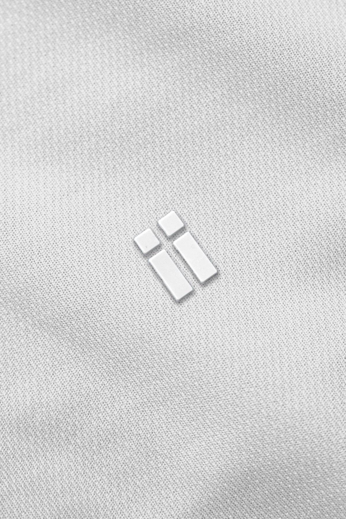 camisa blanca hombre regular detalle 