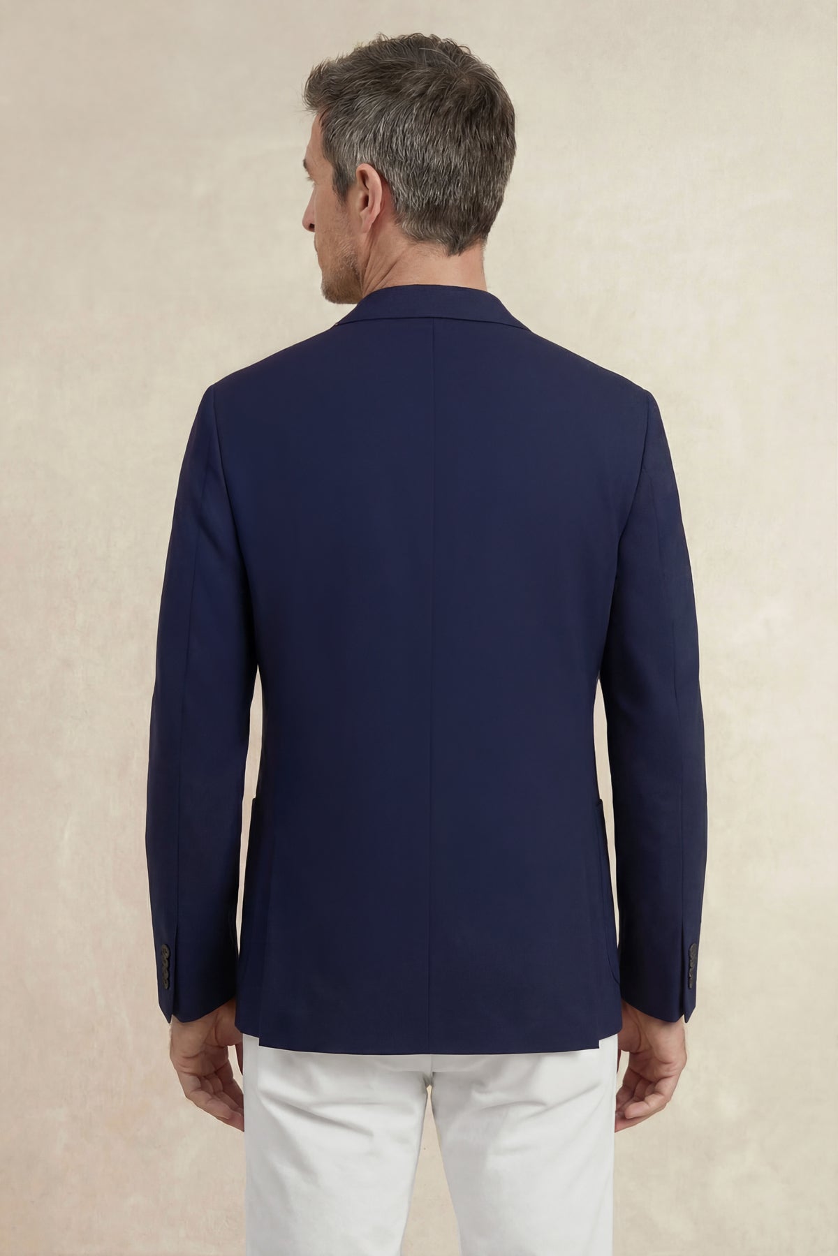 Americana hombre azul marino Nova - Sepiia ropa tecnológica antimancha