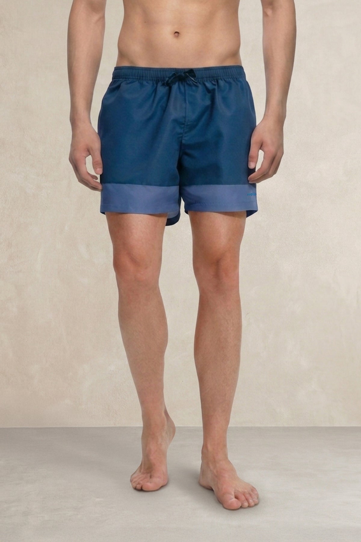 Bañador de hombre azul pacífico