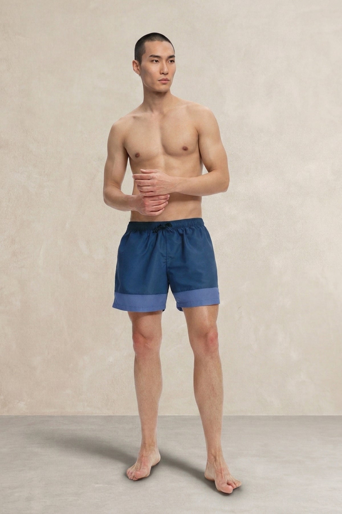 Bañador de hombre azul pacífico