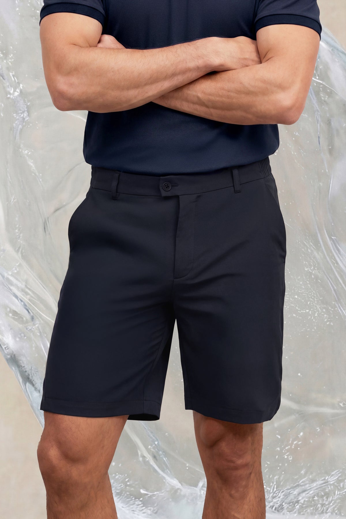 Bermuda hombre azul oscuro ICE