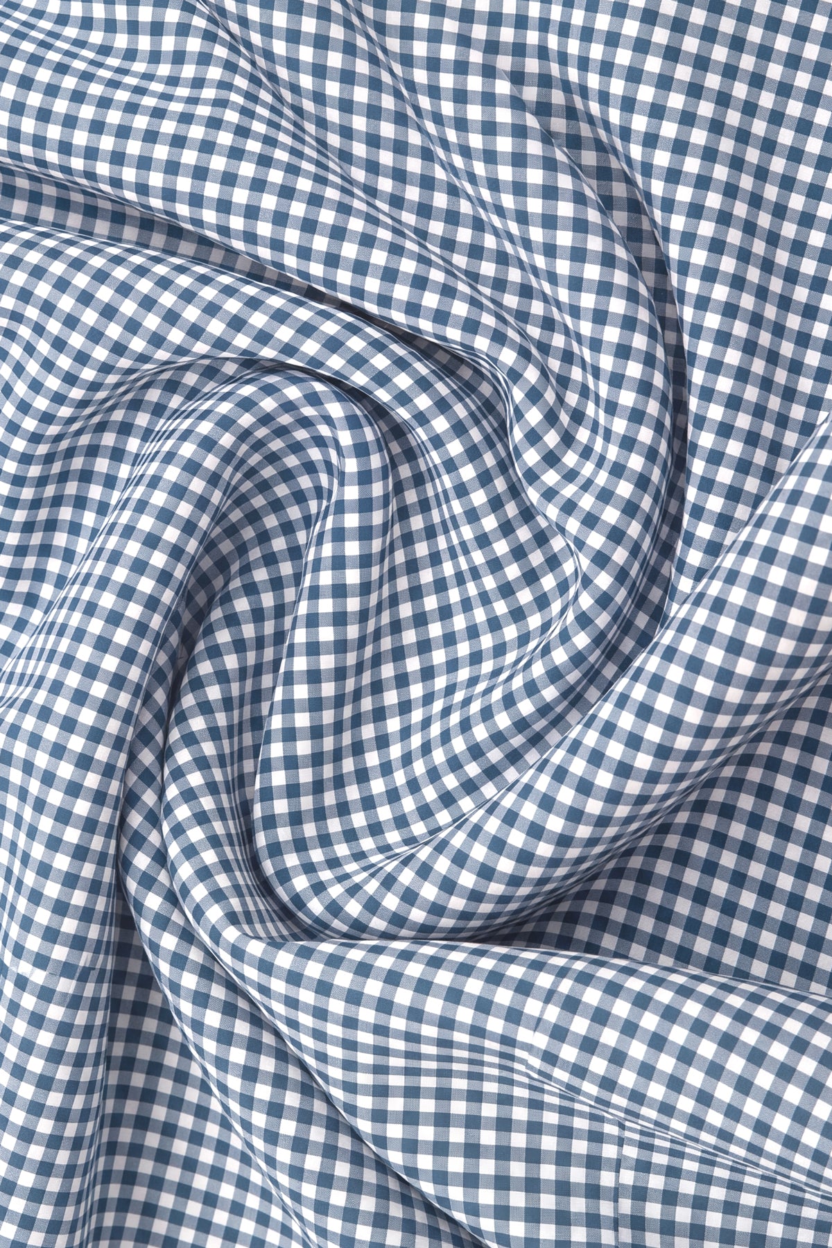 Camisa casual hombre estampado vichy azul Ice
