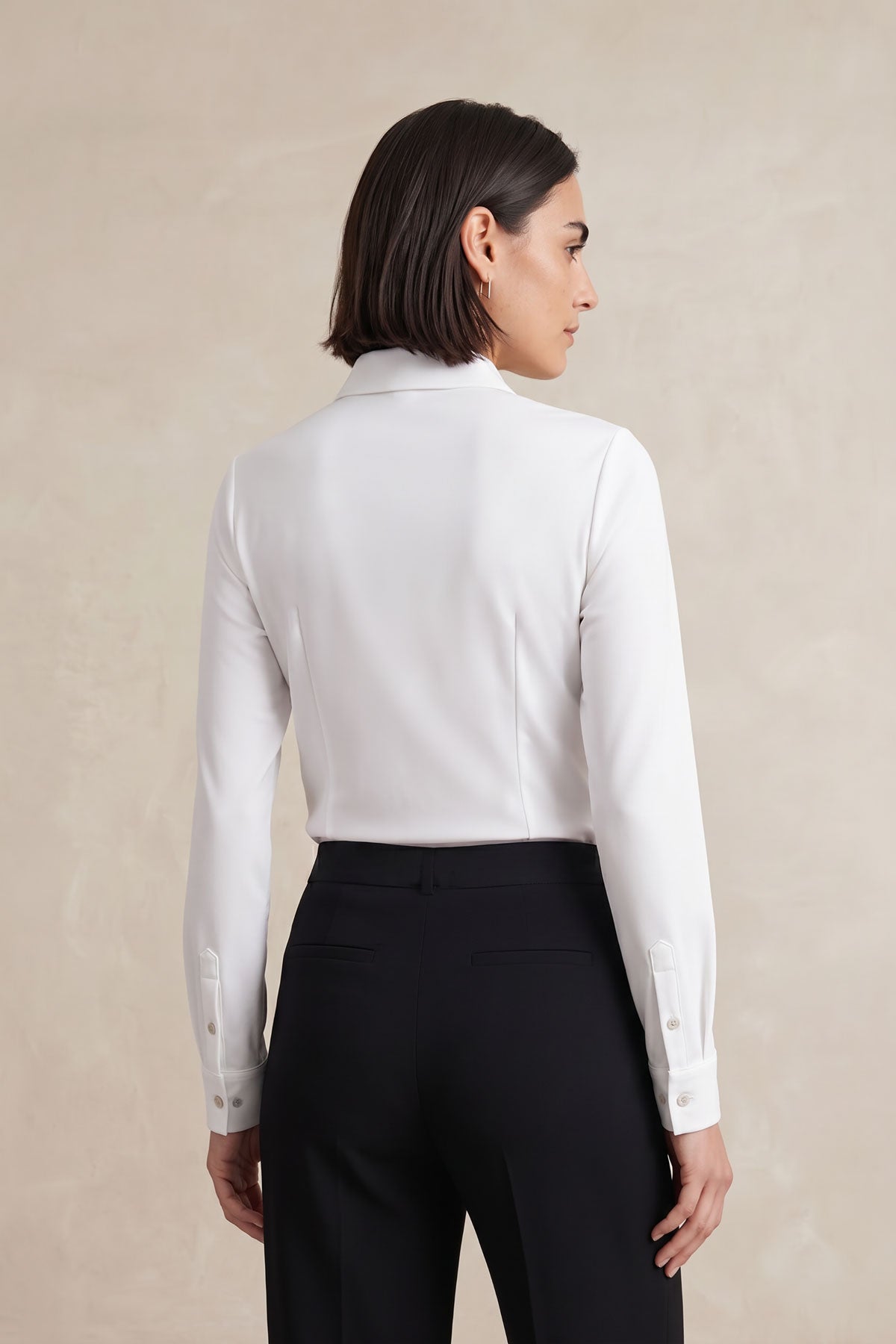 Camisa Feminina Slim Branca