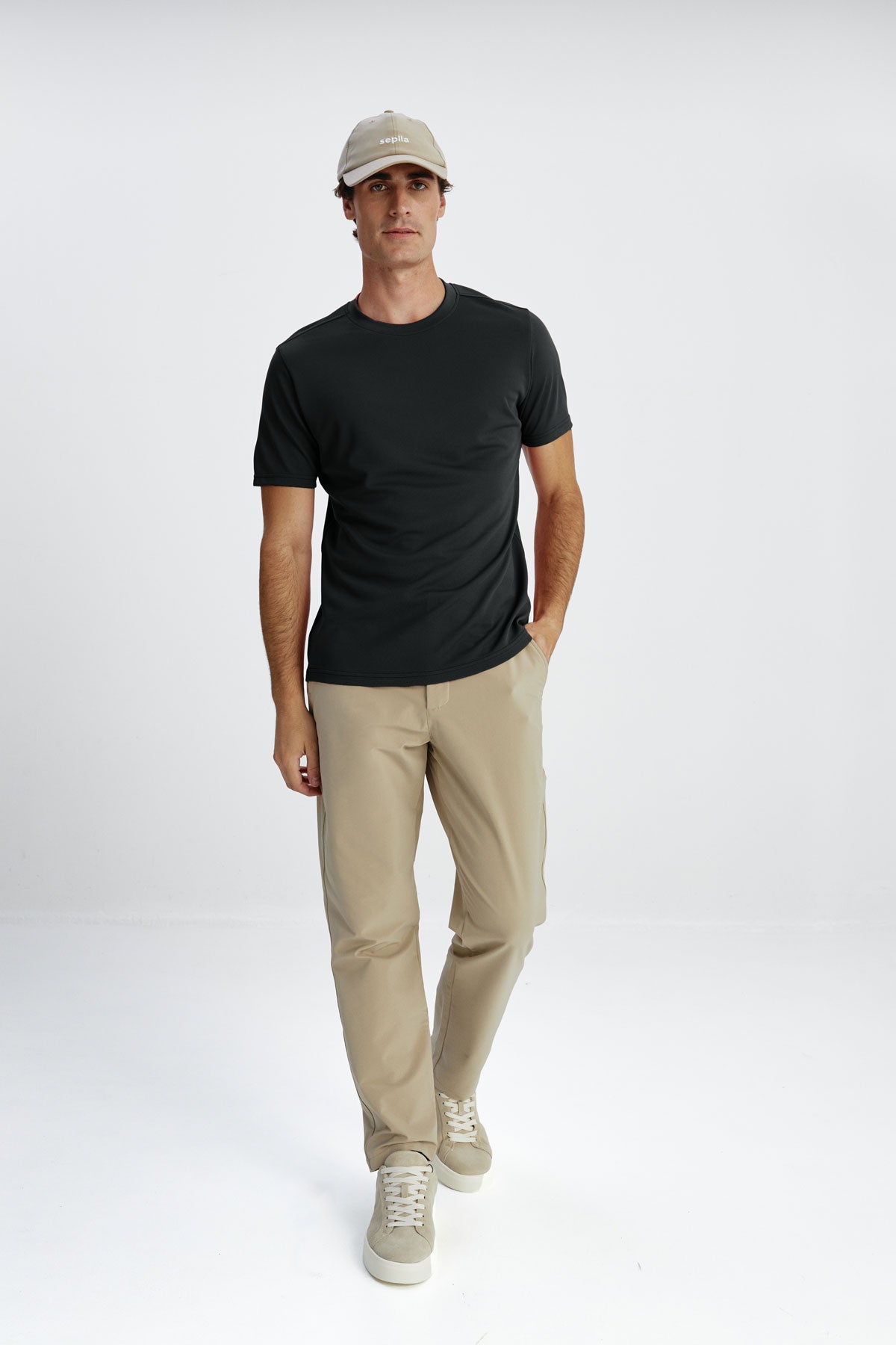 Basic black T-shirt