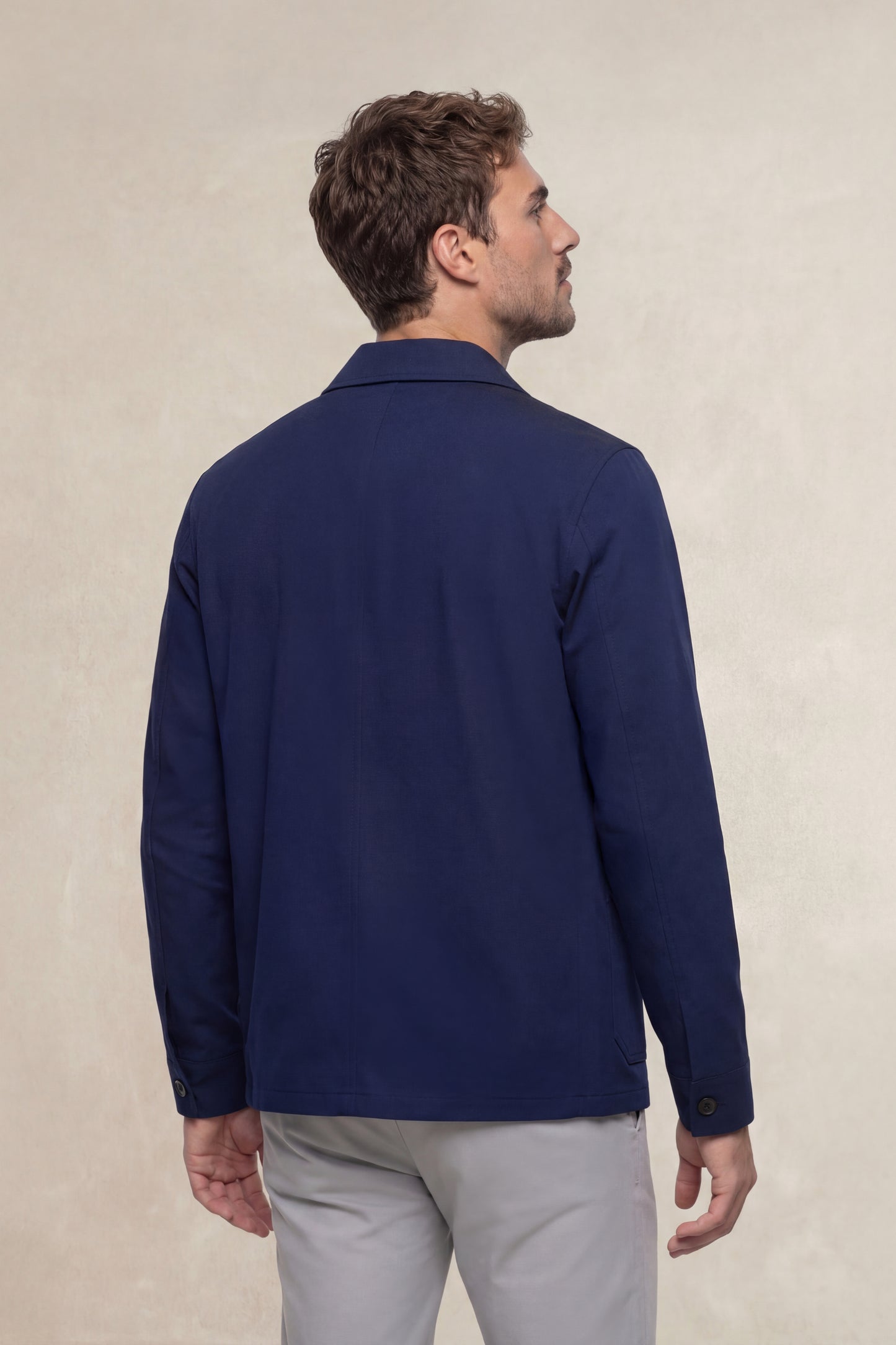 Men's navy worker jacket Nova