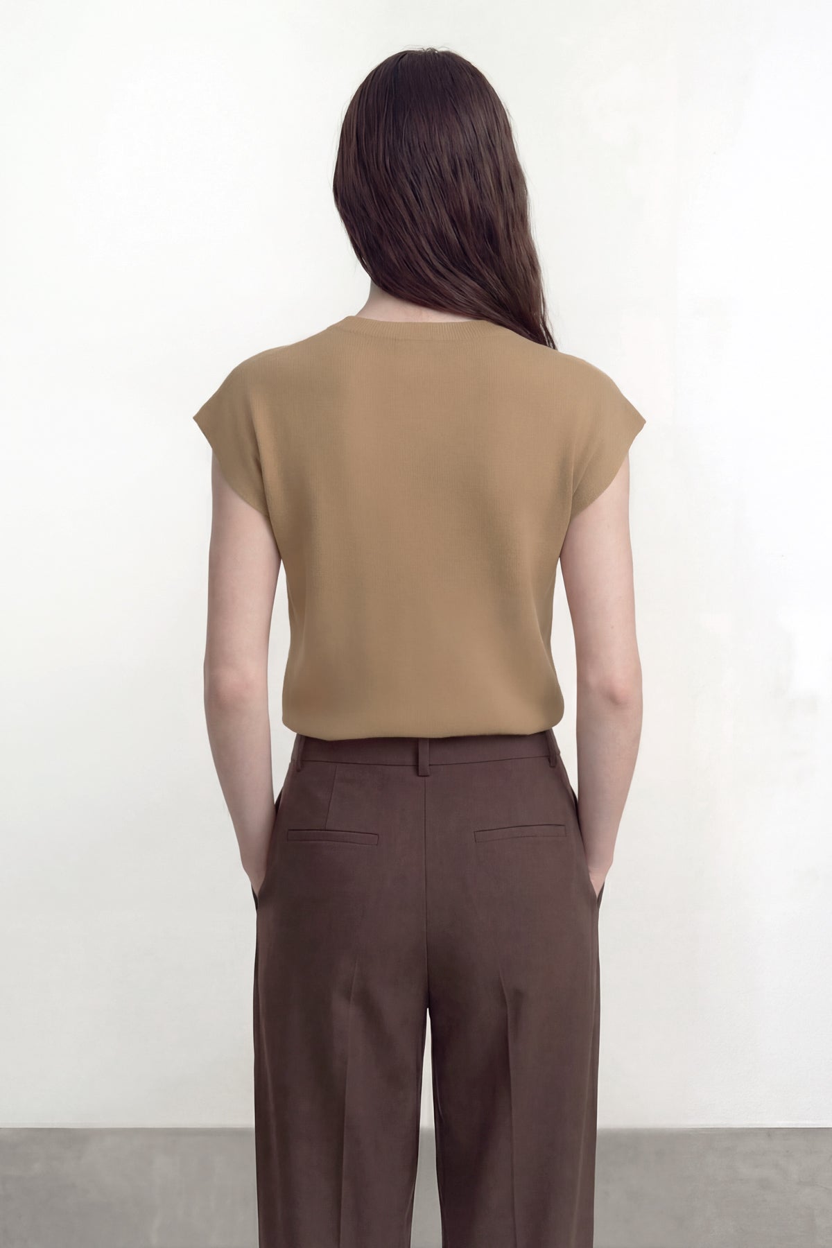 Camiseta mujer kimono oak Soft espalda