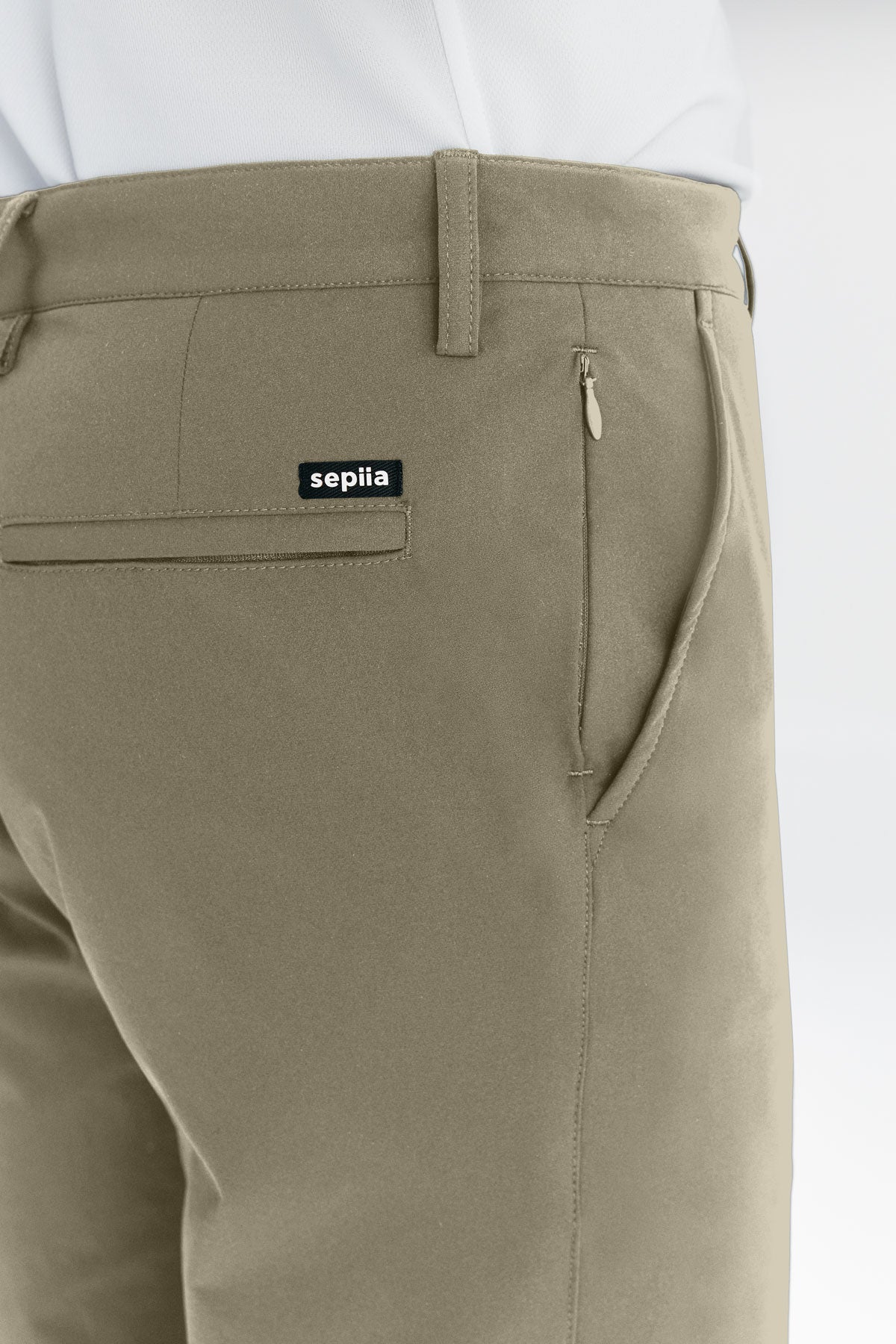  Calça masculina Nova verde slim