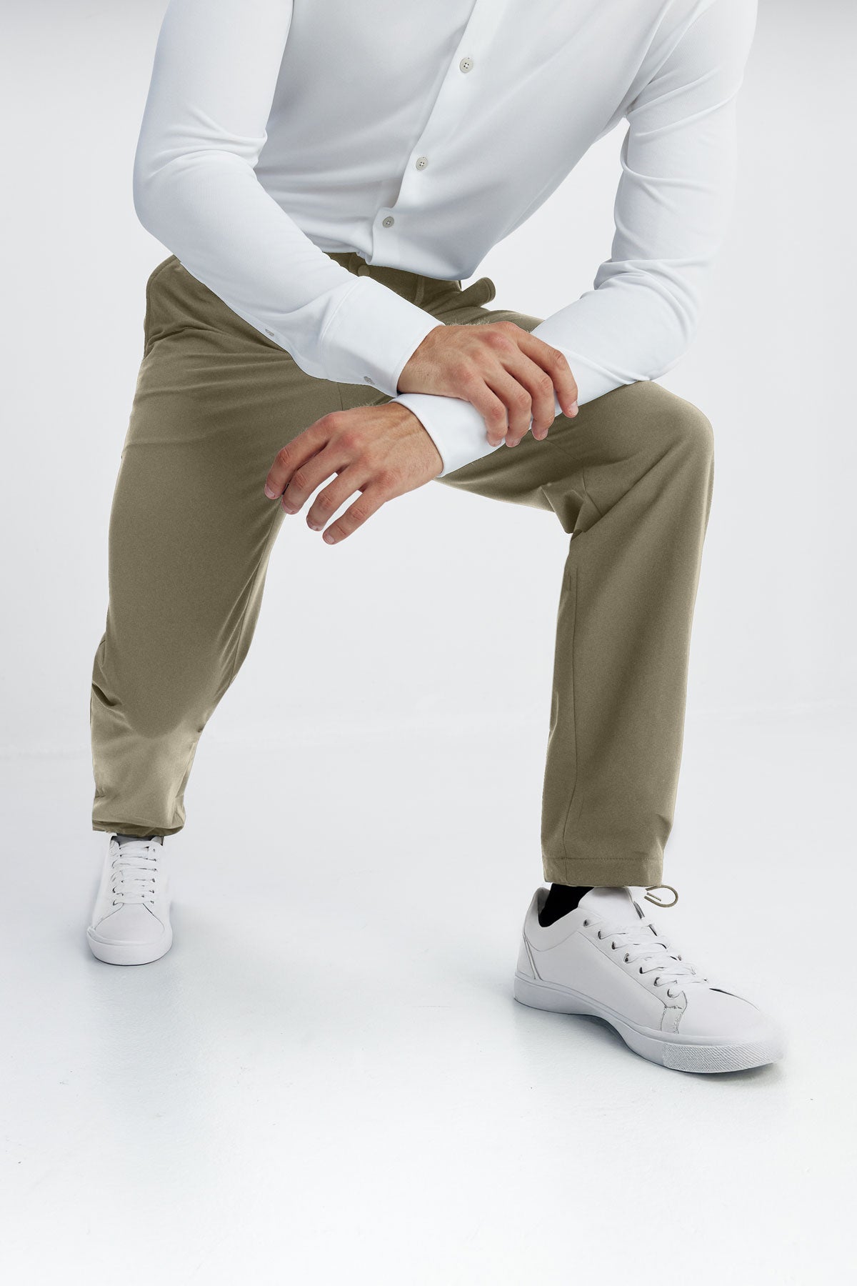 Pantalón verde slim Nova hombre