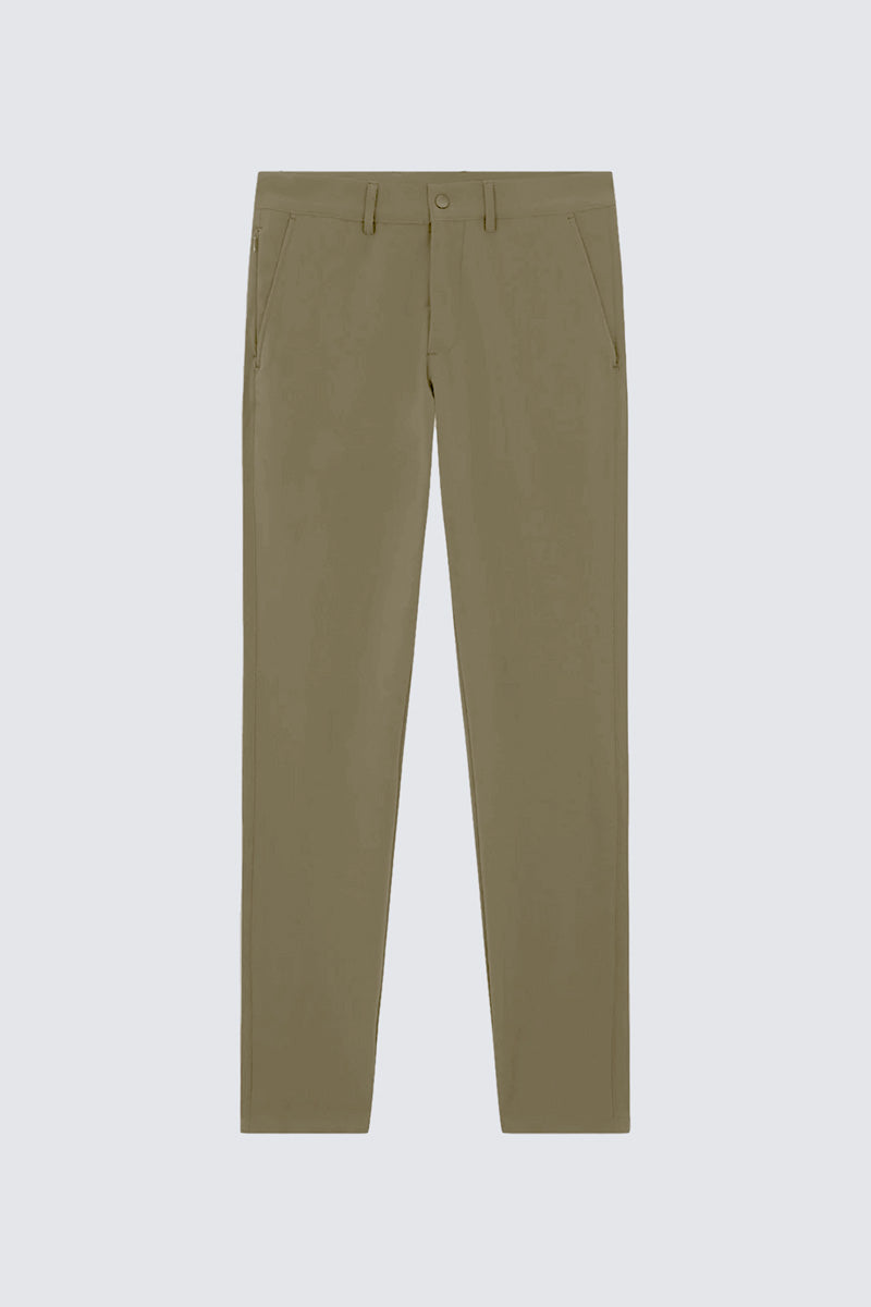  Calça masculina Nova verde slim