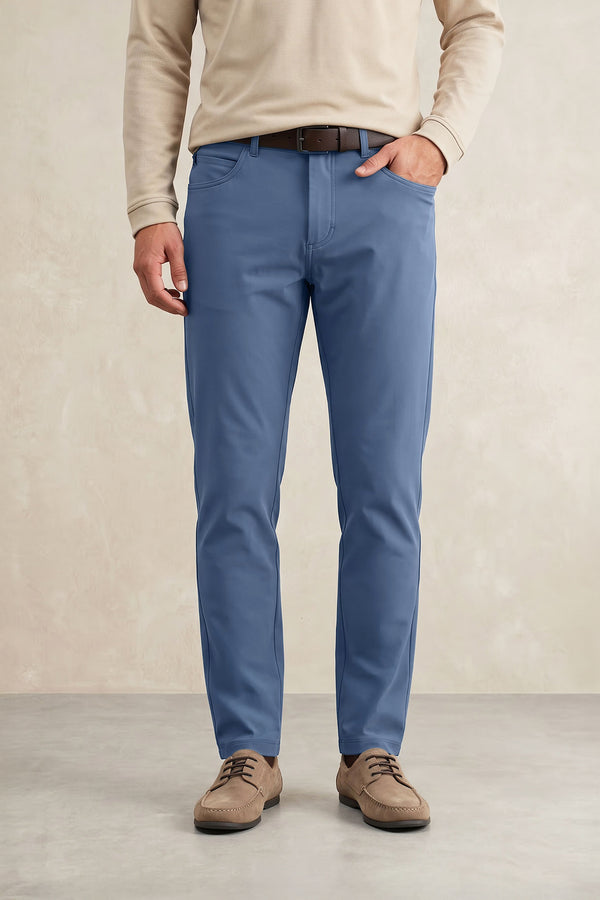 Pantalon hombre 6 bolsillos azul