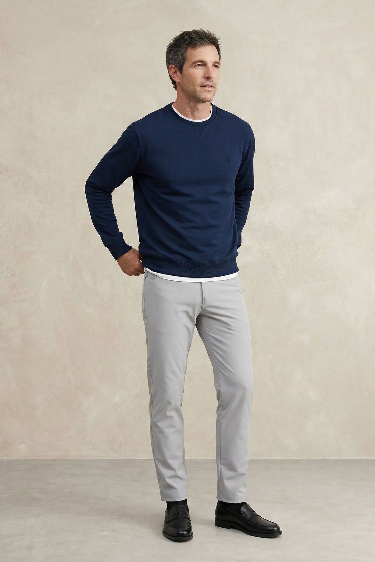 Pantalon hombre 6 bolsillos gris Nova