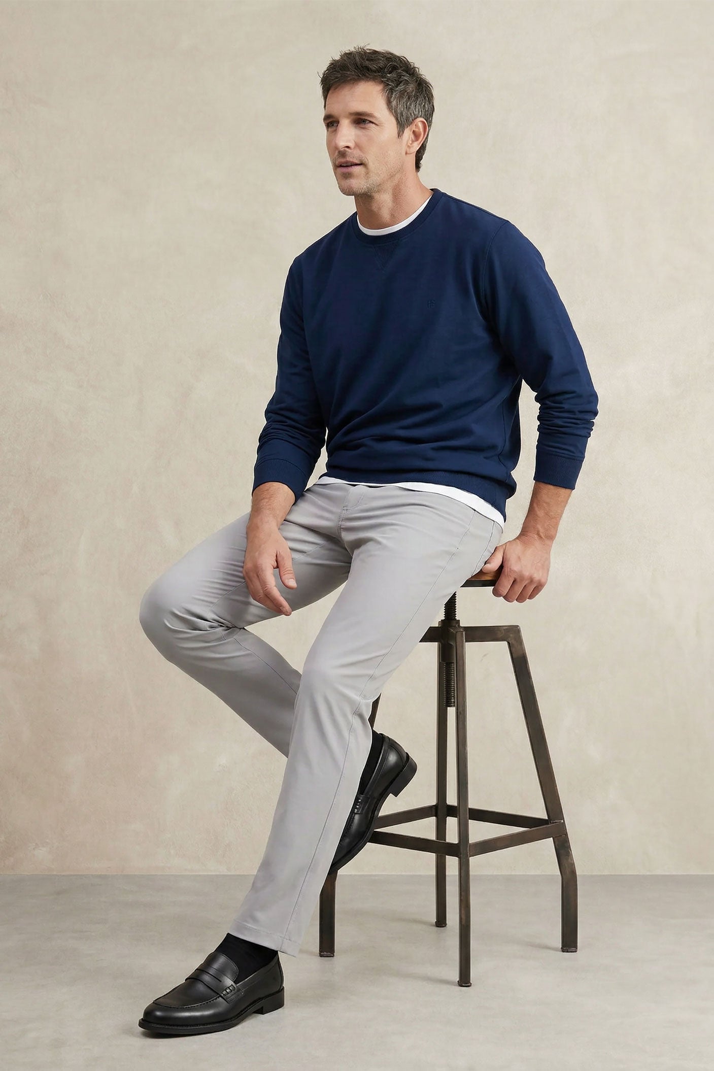 Pantalon hombre 6 bolsillos gris Nova
