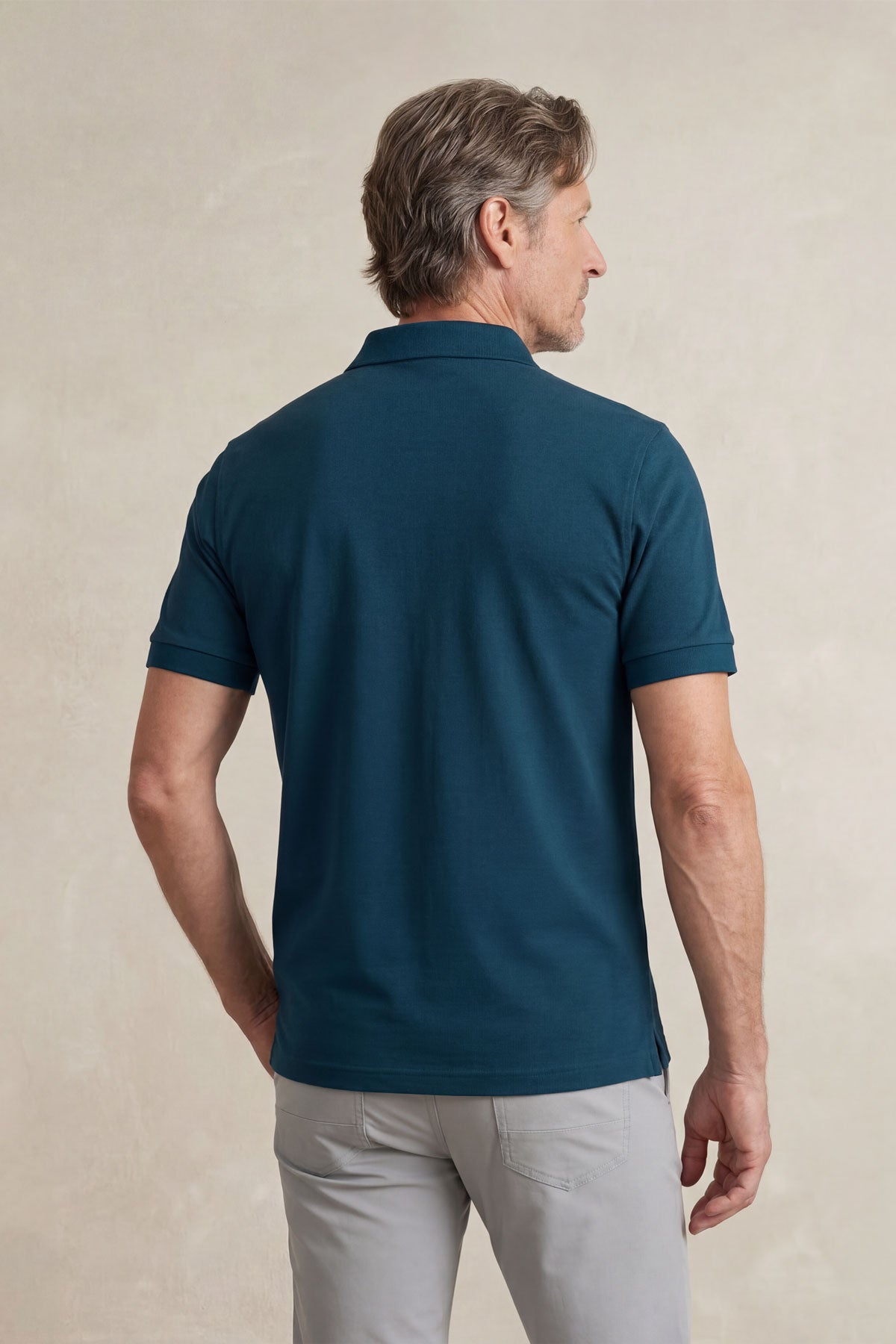 Polo manga corta hombre azul Ranger