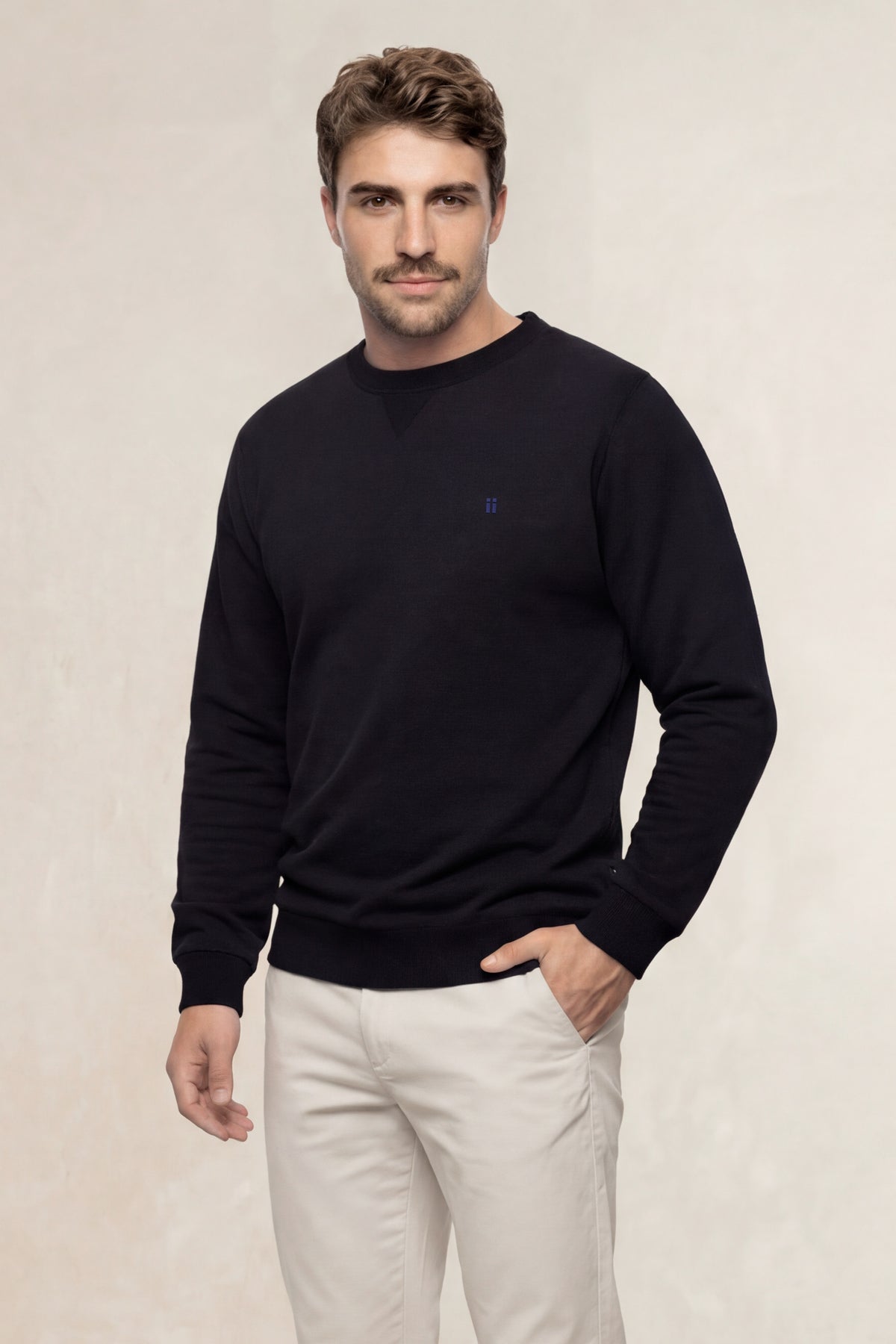 Sudadera hombre azul marino Ranger Primer plano