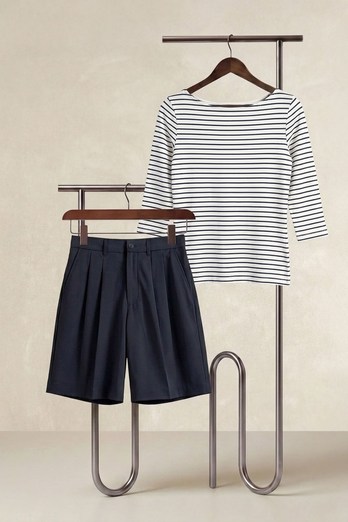 Pack Mujer Camiseta de vestir + Bermuda